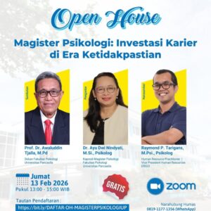OPEN HOUSE MAGISTER PSIKOLOGI UP